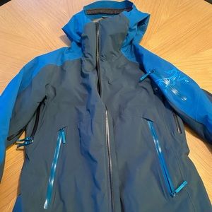 Blue/Green Arc’teryx Snow Jacket